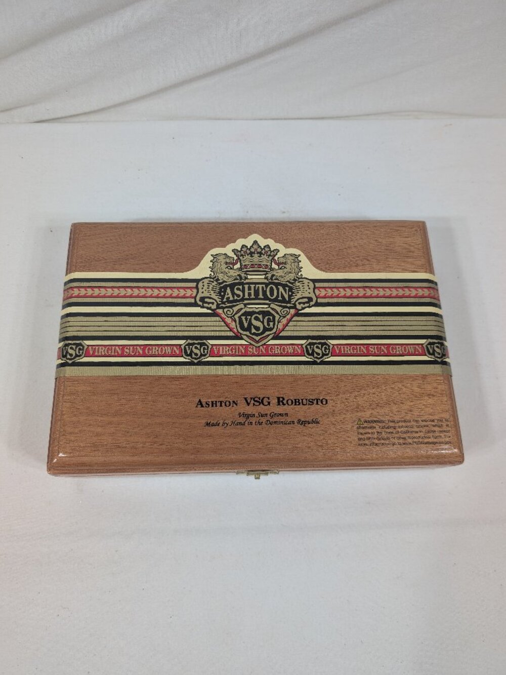 Ashton VSG Wooden Cigar Box